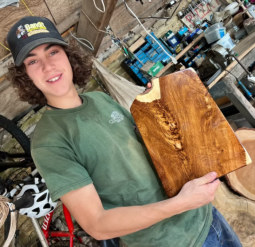 Sam Robinson, Head Climber at Cotswold Tree Care